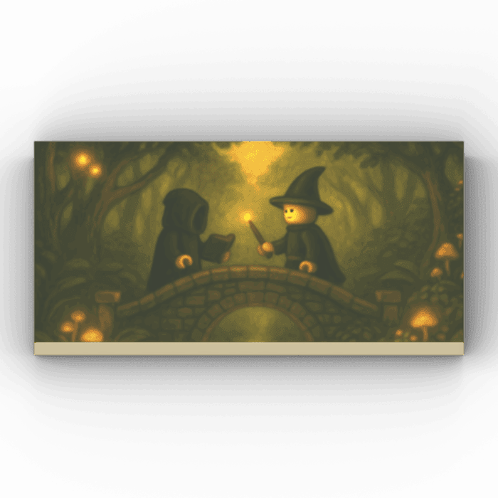2x4 Fliese/Tile Magic World "The Secret Meeting"