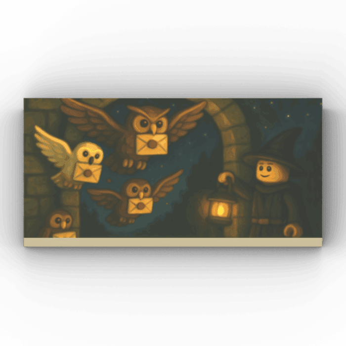 2x4 Fliese/Tile Magic World "The Winged Couriers"