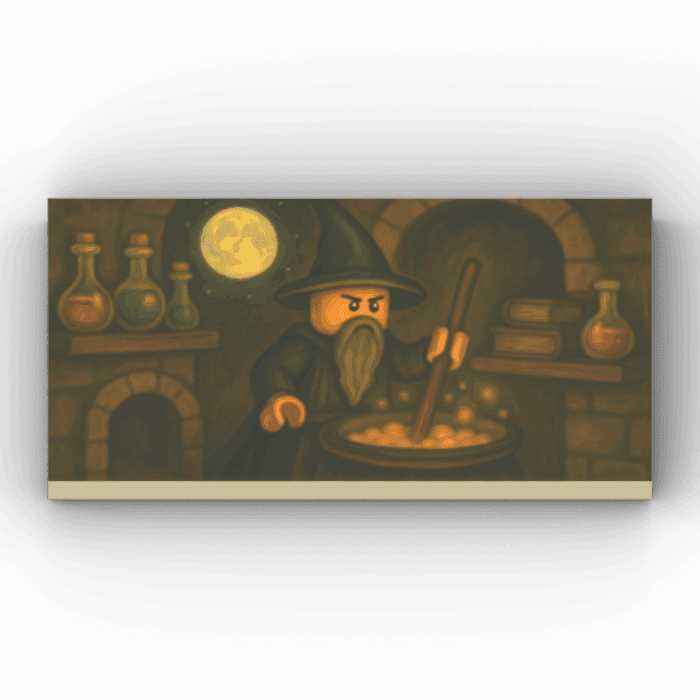 2x4 Fliese/Tile Magic World "The Potionmaster"
