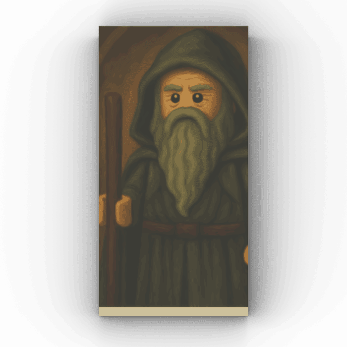 2x4 Fliese/Tile Magic World "The Grey Warden"