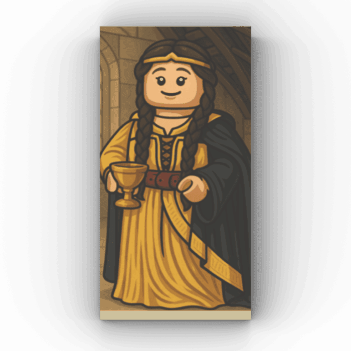 2x4 Fliese/Tile Magic World "The Chalice Bearer"