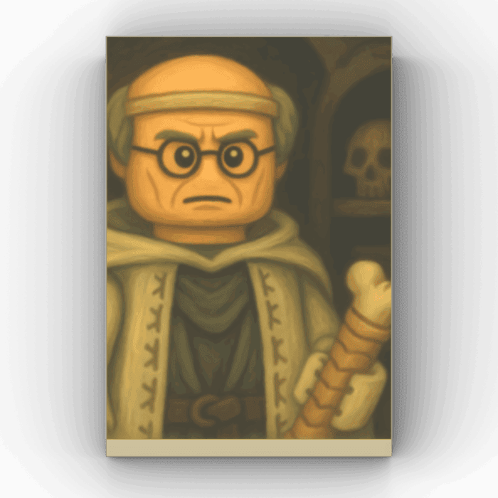 2x3 Fliese/Tile Magic World "The Bone Archivist"