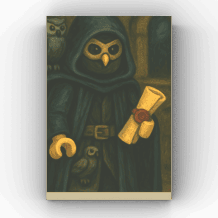2x3 Fliese/Tile Magic World "The Night Messenger"