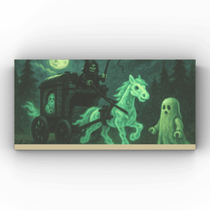 2x4 Fliese/Tile Magic World "Ghost Carriage Ride"