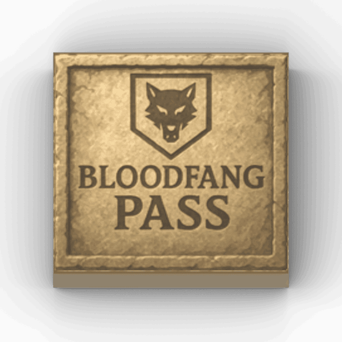 2x2 Fliese/Tile Wolfblood "Bloodfang Pass"