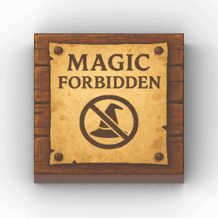 2x2 Fliese/Tile Wolfblood "Magic Forbidden"