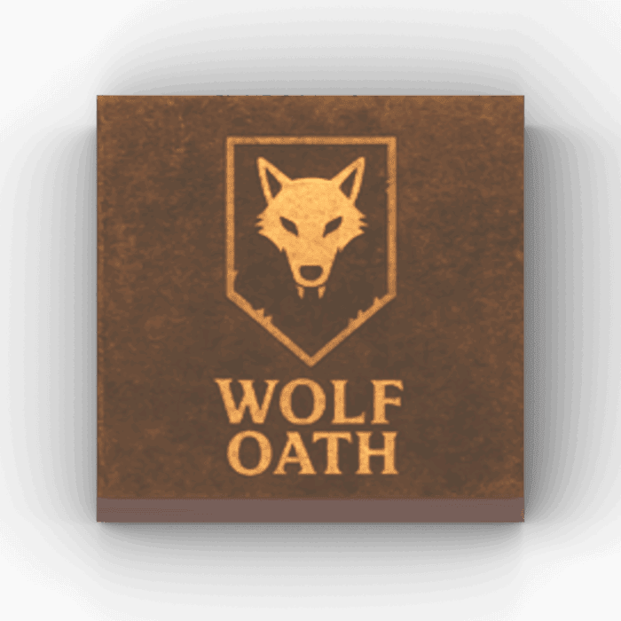 2x2 Fliese/Tile Wolfblood "Wolf Oath"