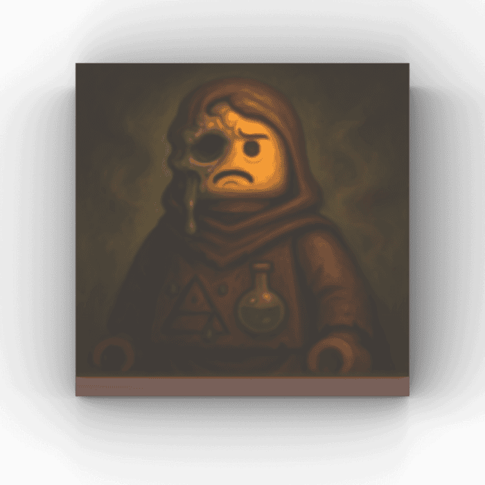 2x2 Fliese/Tile Dark Cults "The Rotbound Alchemist"