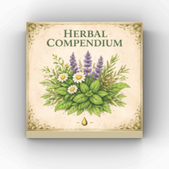 2x2 Fliese/Tile Kingdoms Buch "Herbal Compendium"
