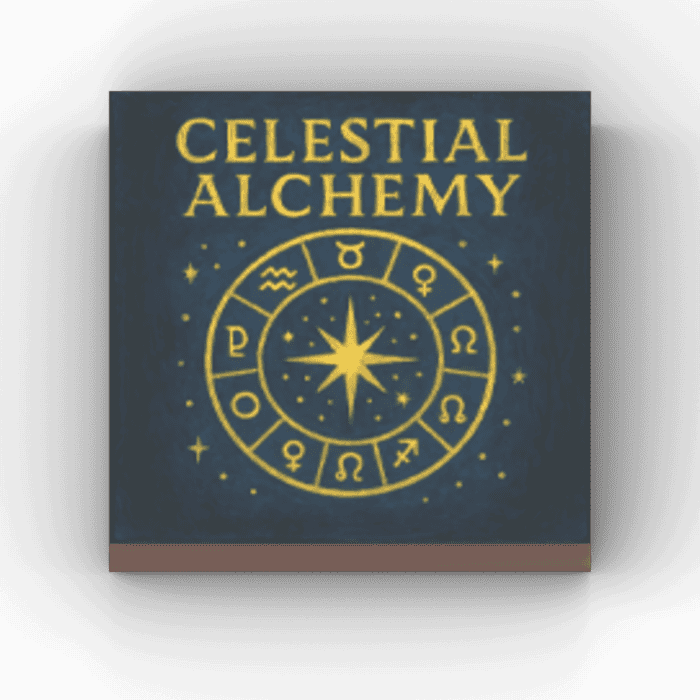 2x2 Fliese/Tile Magic World Buch "Celestial Alchemy"