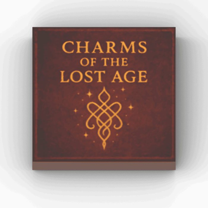 2x2 Fliese/Tile Magic World Buch "Charms of the Lost Age"