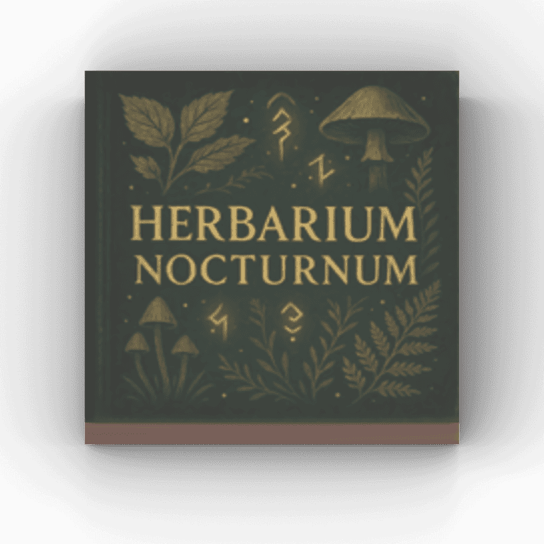 2x2 Fliese/Tile Magic World Buch "Herbarium Nocturnum"
