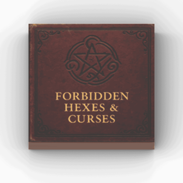 2x2 Fliese/Tile Magic World Buch "Hexes & Curses"