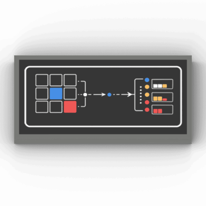 2x4 Fliese/Tile Space Wars "Big Energy Panel"