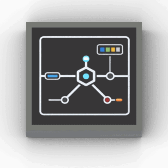 2x2 Fliese/Tile Space Wars "Cargo Panel"