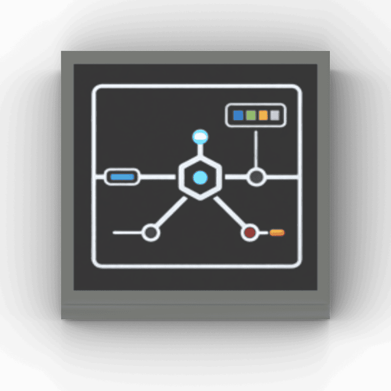 2x2 Fliese/Tile Space Wars "Cargo Panel"
