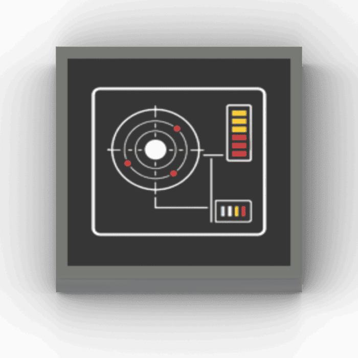 2x2 Fliese/Tile Space Wars "System Panel"