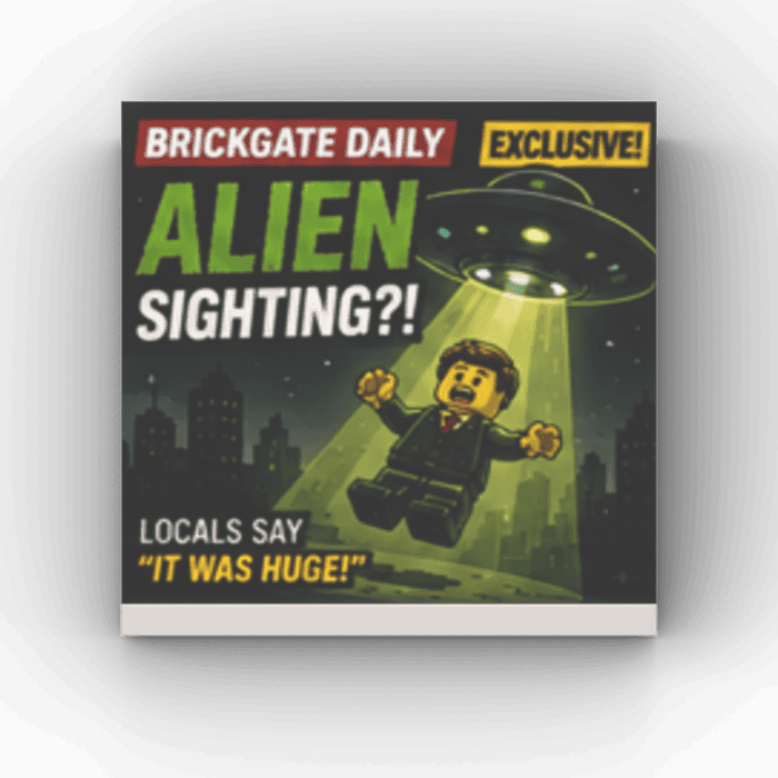 2x2 Fliese/Tile City Zeitschrift "Brickgate Daily"