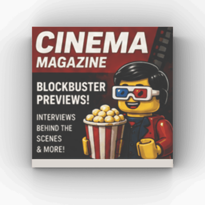 2x2 Fliese/Tile City Zeitschrift "Cinema Magazine"