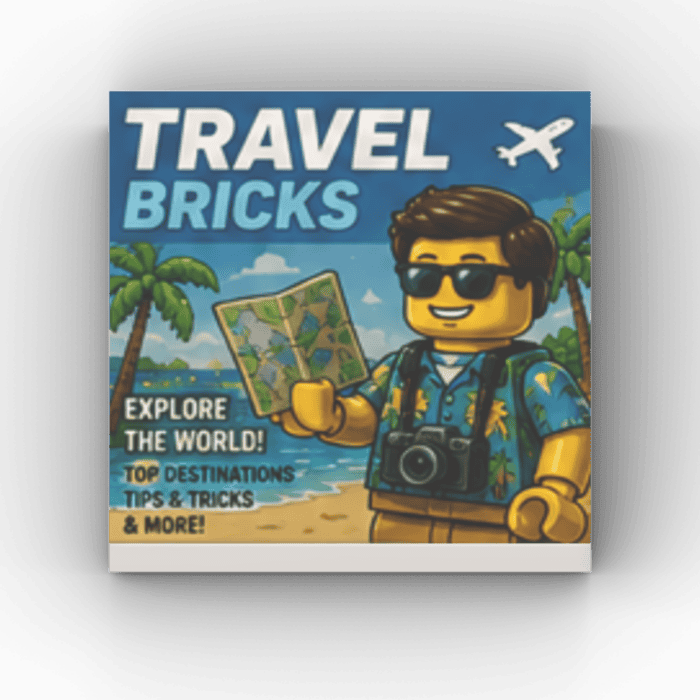 2x2 Fliese/Tile City Zeitschrift "Travel Bricks"