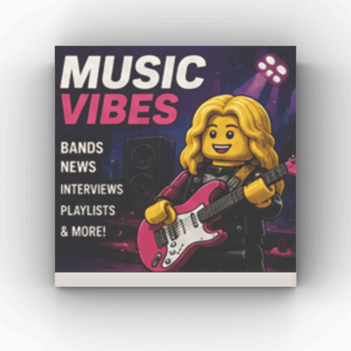 2x2 Fliese/Tile City Zeitschrift "Music Vibes"