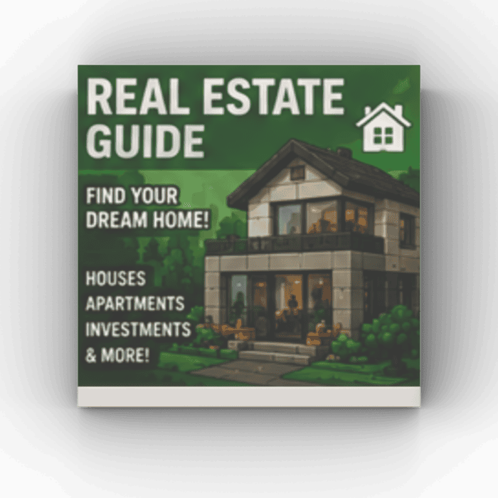 2x2 Fliese/Tile City Zeitschrift "Real Estate Guide"