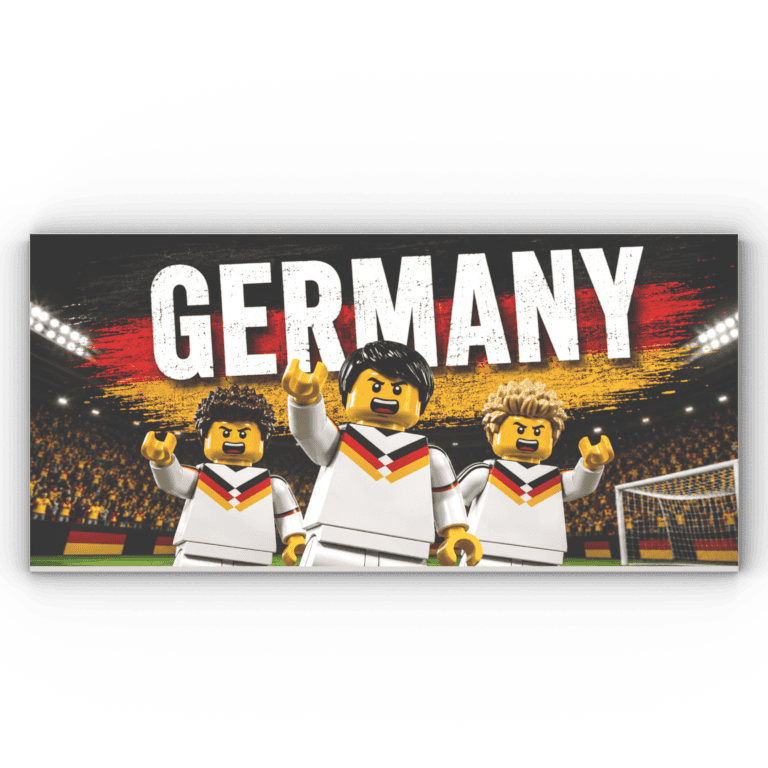 8x16 Fliese/Tile Fußball "Deutschland"