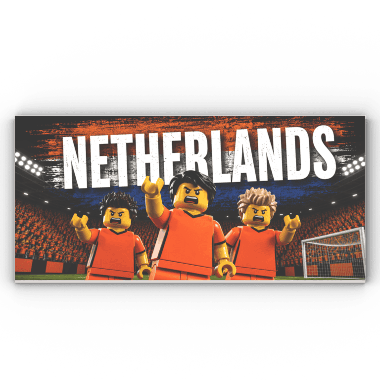 8x16 Fliese/Tile Fußball "Niederlande"