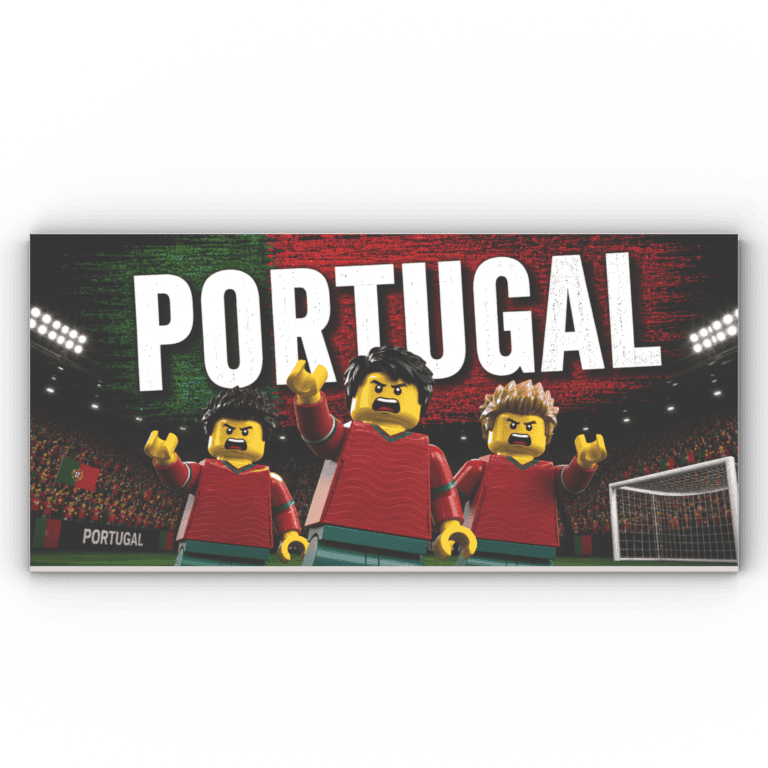 8x16 Fliese/Tile Fußball "Portugal"