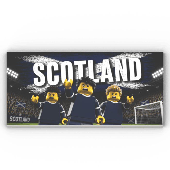 8x16 Fliese/Tile Fußball "Schottland"